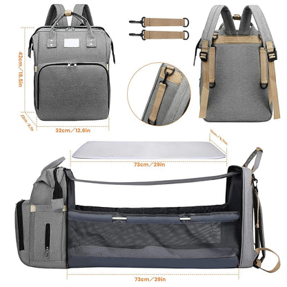 New Multifunctional Travel Back Pack Maternity Baby Changing Bags Baby Backpack Mommy Nappy Diaper Bag With Changing Station