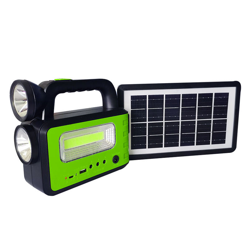 Portable Rechargeable Storage Generator System Solar Panel Power USB Charger