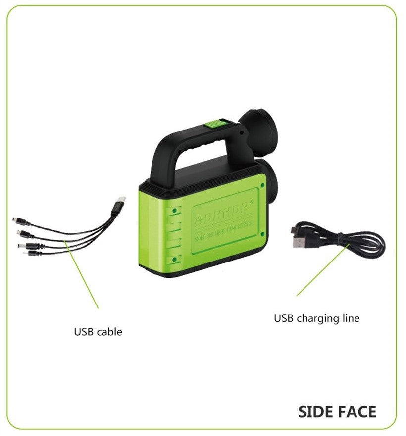 Portable Rechargeable Storage Generator System Solar Panel Power USB Charger