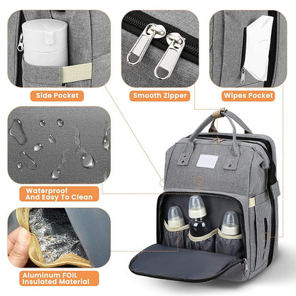 New Multifunctional Travel Back Pack Maternity Baby Changing Bags Baby Backpack Mommy Nappy Diaper Bag With Changing Station