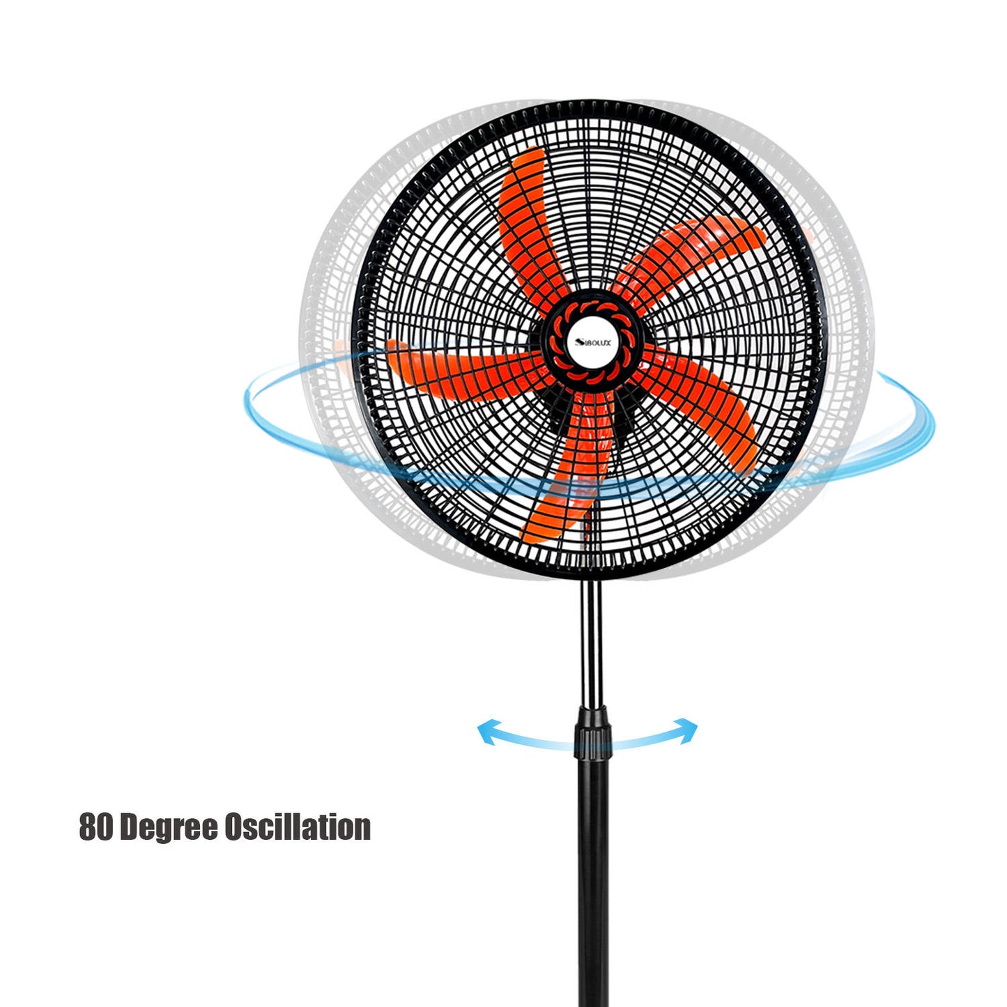 18-Inch Aluminum Motor Cooling Fan 5-Leaves 220V