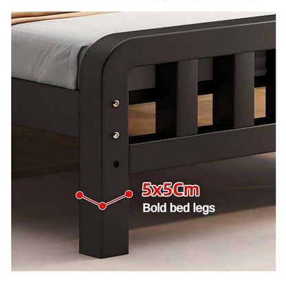 Bedroom simple modern design double stainless steel iron frame metal beds