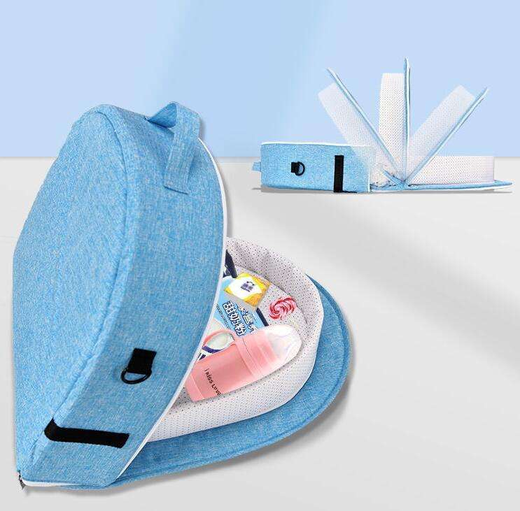 Portable folding crib mosquito proof crib