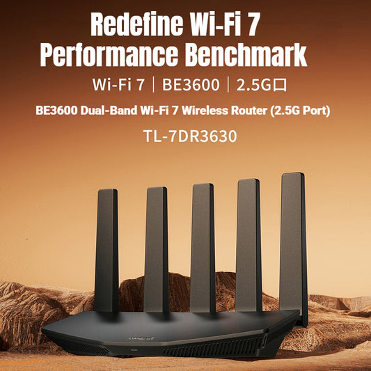 5 Antenna Wifi 7 Easy Exhibition Edition 2.5G Gigabit WiFi Router Dual Frequency