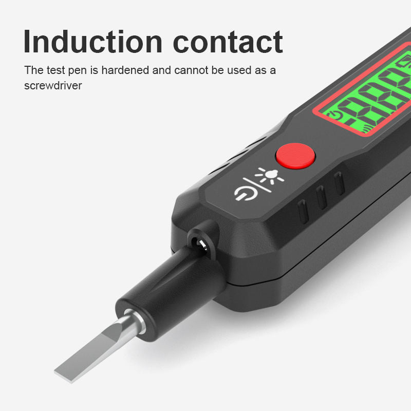 HT89 NO Contact Voltage Tester Pen Sound and Light Alarm NCV