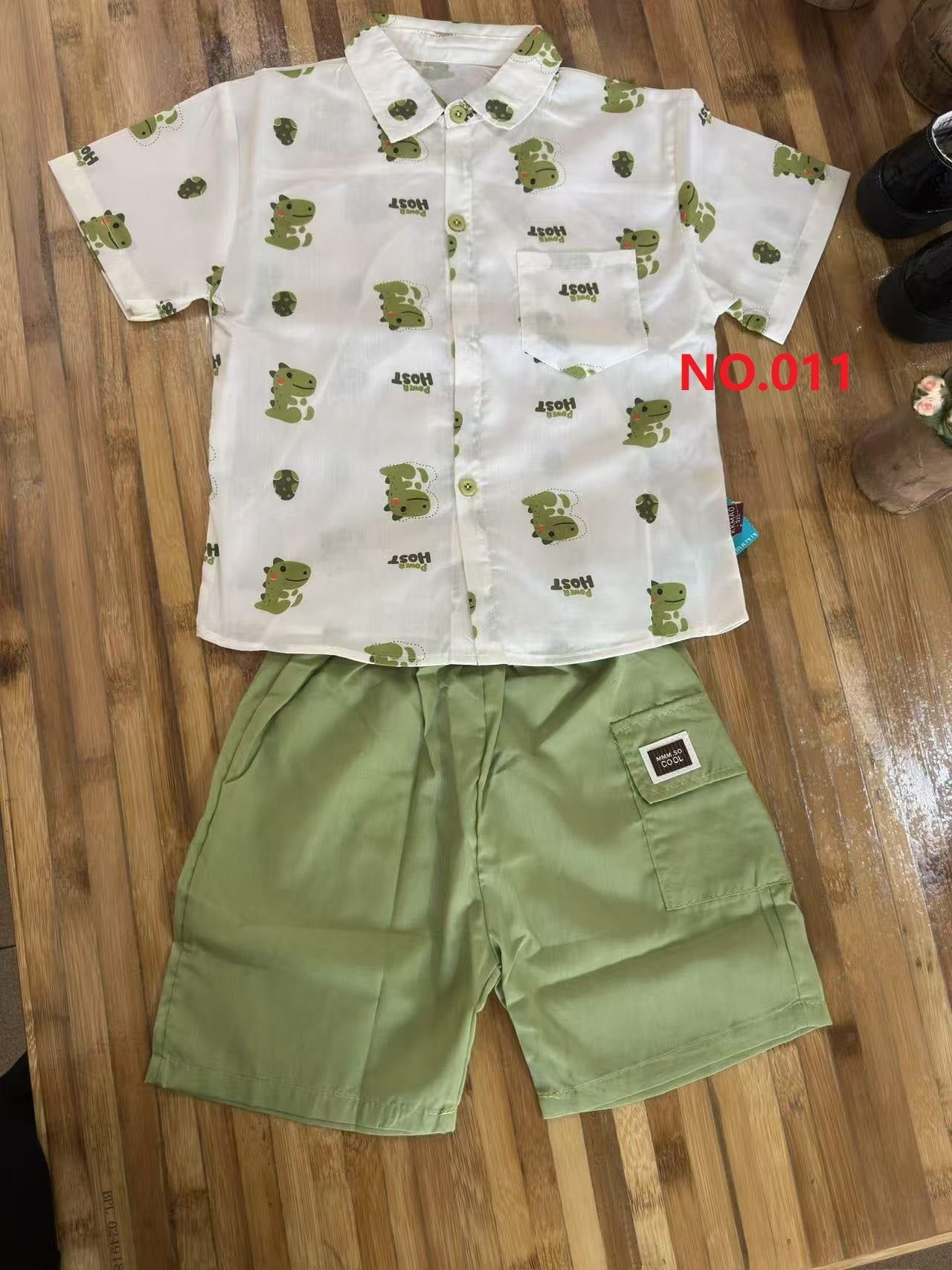 Hot selling high quality children's T-shirt short-sleeved suit small suit