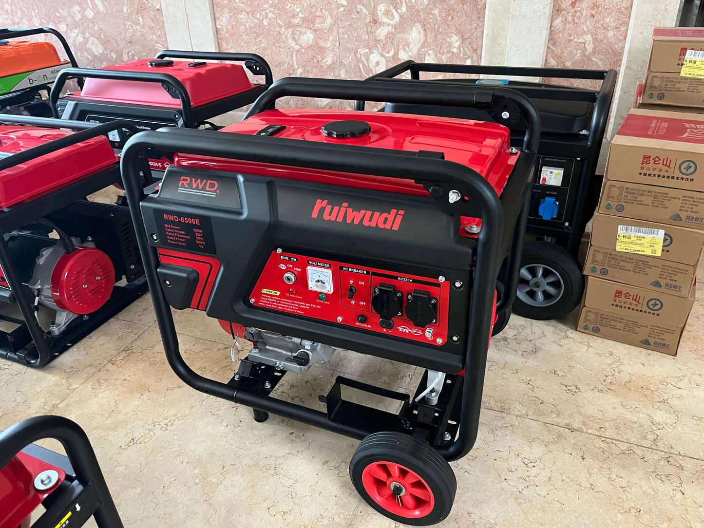 7000W Gasoline Gowered Household Backup Portable Generator