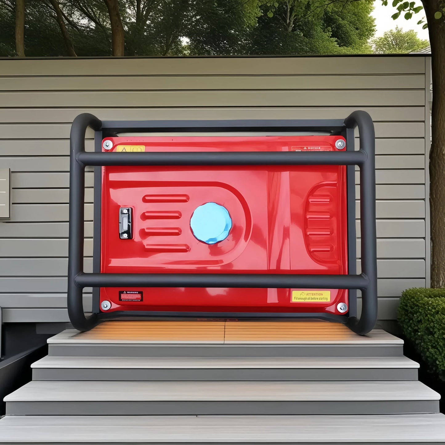 7000W Gasoline Gowered Household Backup Portable Generator