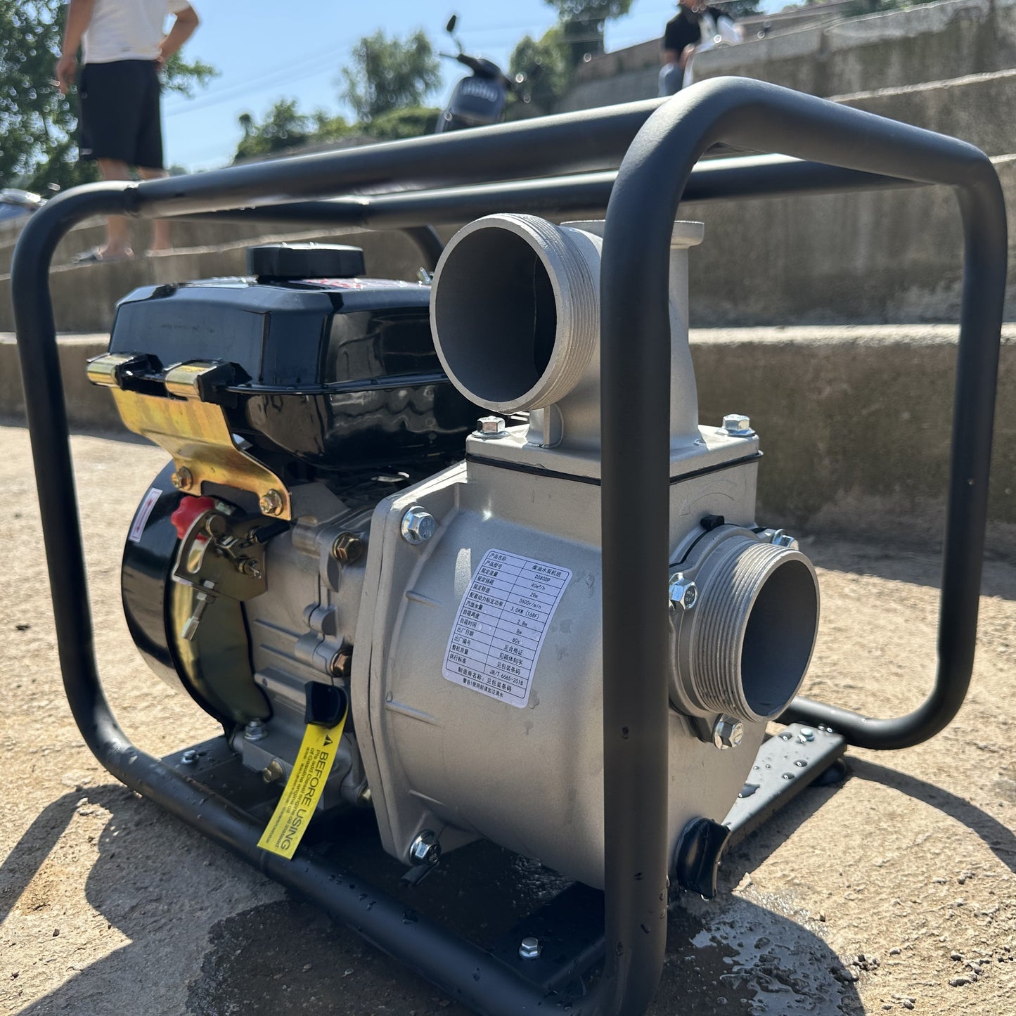Portable Diesel Clean Water Pump Mobile Agricultural Irrigation Water Pump