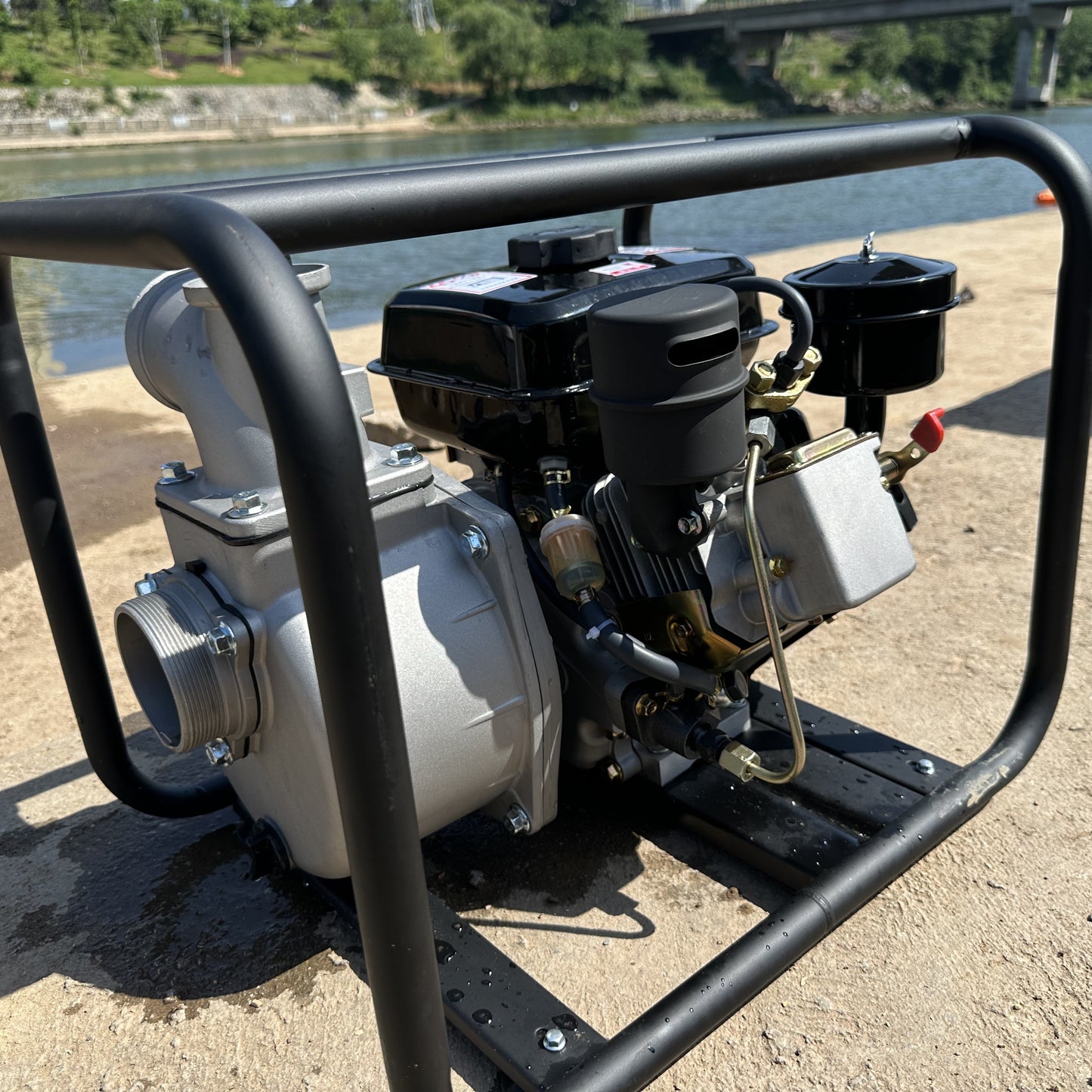 Portable Diesel Clean Water Pump Mobile Agricultural Irrigation Water Pump