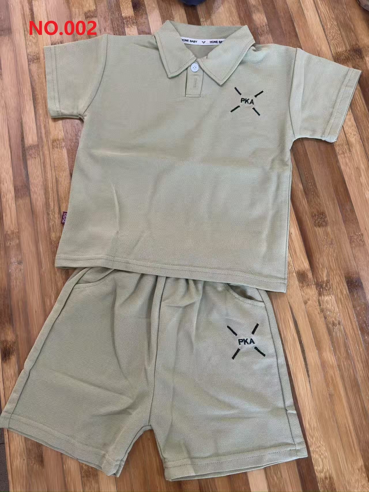 Hot selling high quality children's T-shirt short-sleeved suit small suit