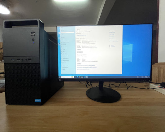 All New Desktop Computer 48GB Intel Core I5 12400 SSD 500GB With 24 Inch Screen Suit