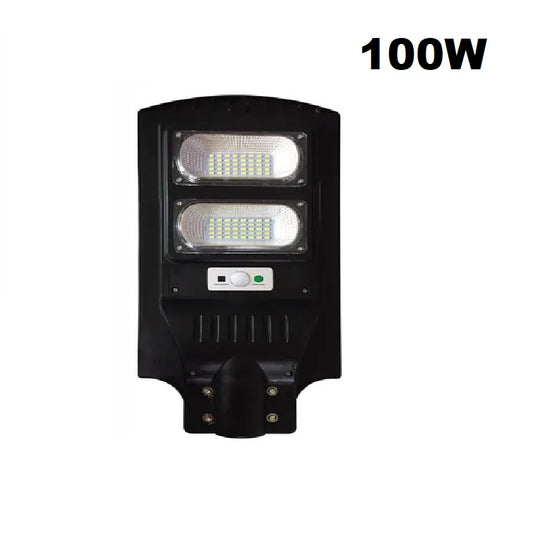 Waterproof 100W/150W/250W LED Solar Street Light Radar Sensor for Outdoor Plaza Garden Yard
