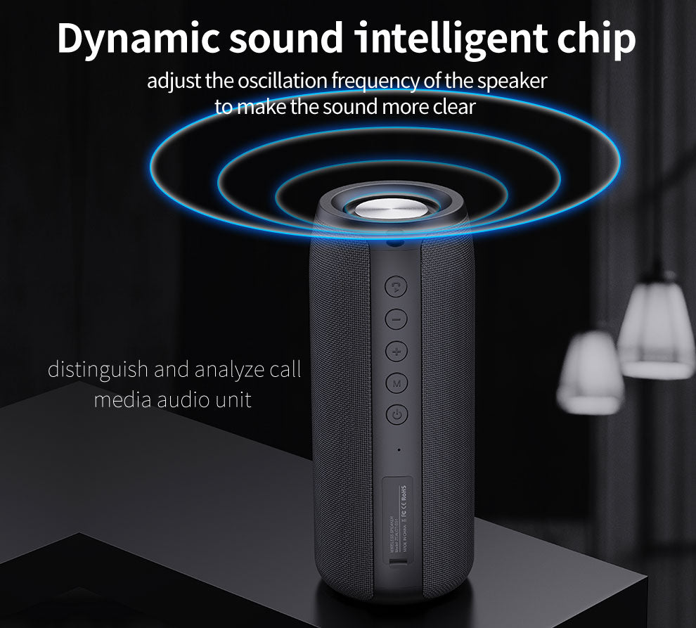 Best Sale Wireless Speakers Bluetooths Portable Fabric Speaker Subwoofer Bass Outdoor Mini Blue Tooth Speakers