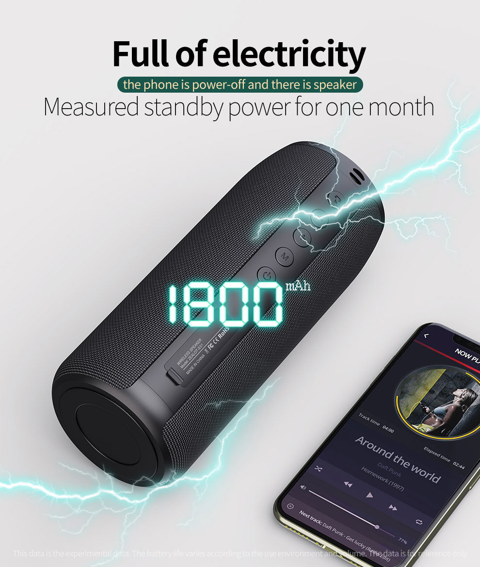 Best Sale Wireless Speakers Bluetooths Portable Fabric Speaker Subwoofer Bass Outdoor Mini Blue Tooth Speakers