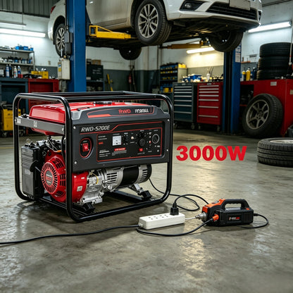 3000W Gasoline Gowered Household Backup Portable Generator